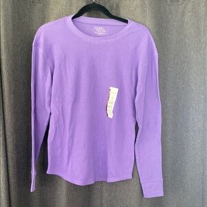 Time and Tru Lavender Knit Top